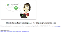 Tablet Screenshot of grabacuppa.com